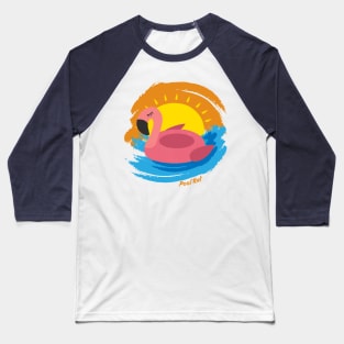 Pool Rat Baseball T-Shirt